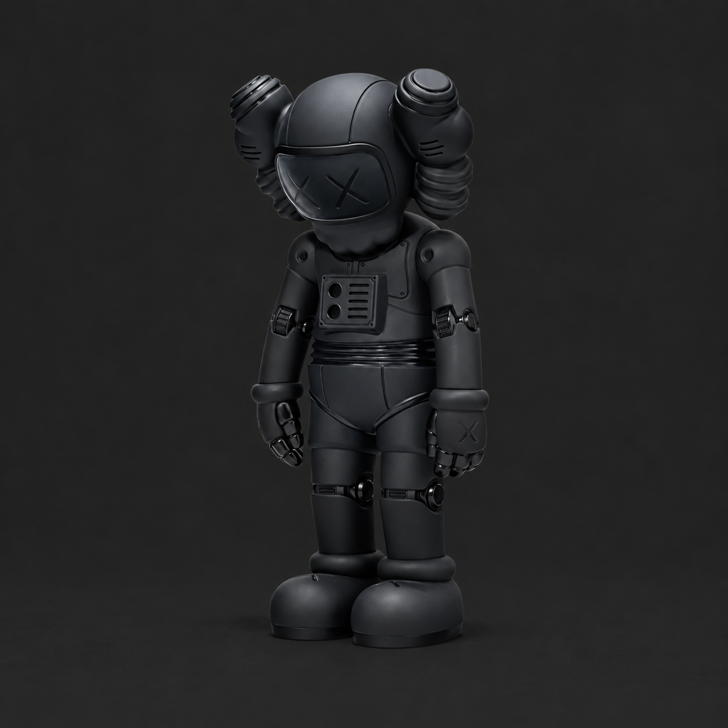 KAWS:HOLIDAY Hangzhou vinyl figure, black – view 3