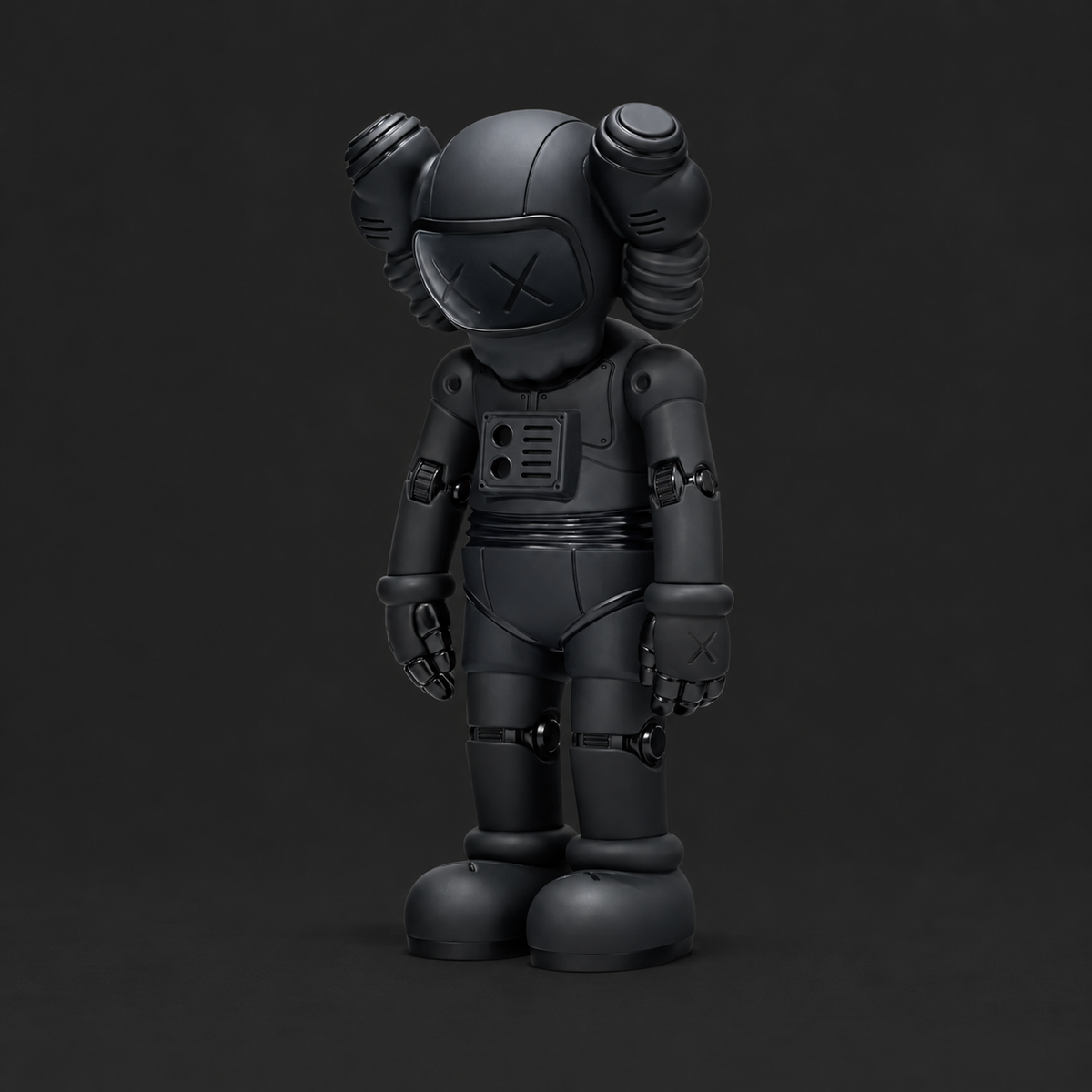 KAWS:HOLIDAY Hangzhou vinyl figure, black – view 3