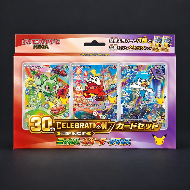 Pokémon 30th CELEBRATION card set, all 9 types, sealed Japanese – view 10