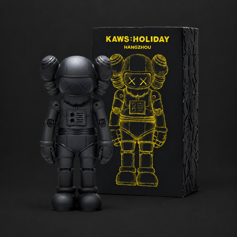 KAWS:HOLIDAY Hangzhou vinyl figure, black
