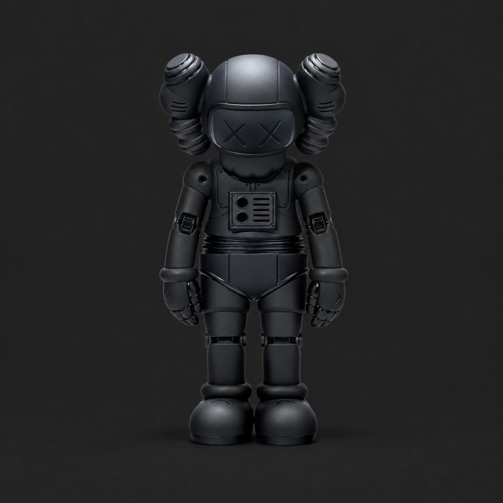 KAWS:HOLIDAY Hangzhou vinyl figure, black – view 2