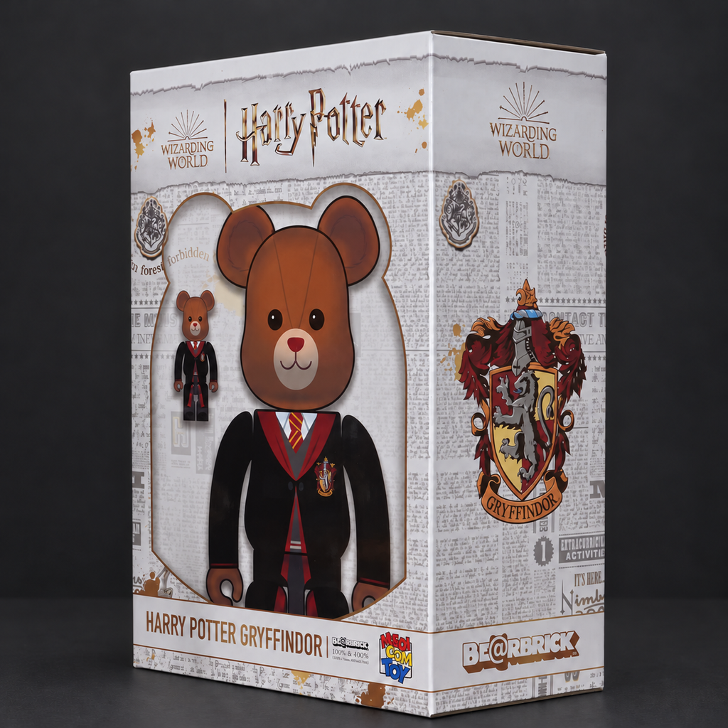 BE@RBRICK Harry Potter Gryffindor 100% & 400% – view 3