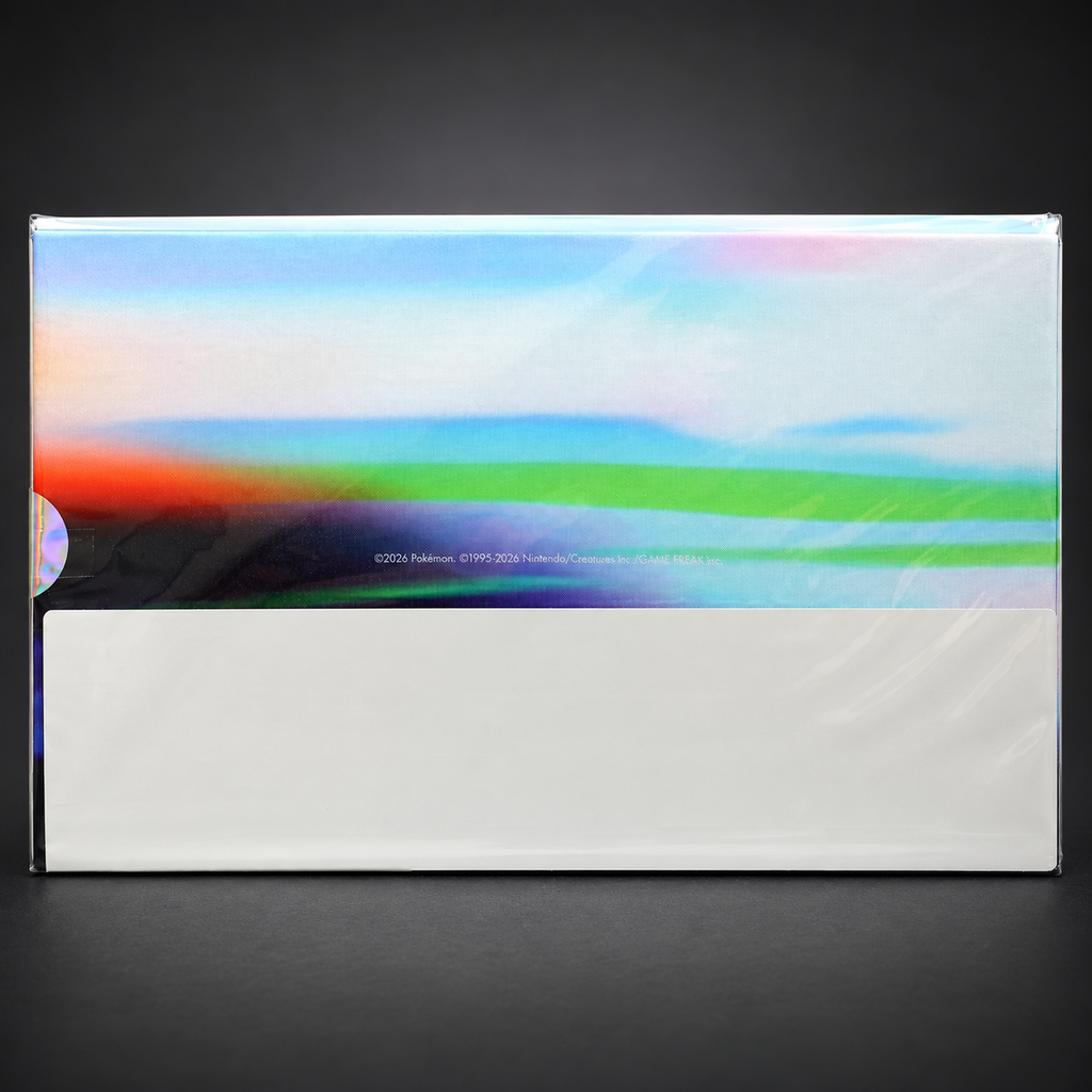 Pokémon 30th CELEBRATION Futuristic Box, Japanese special box, back
