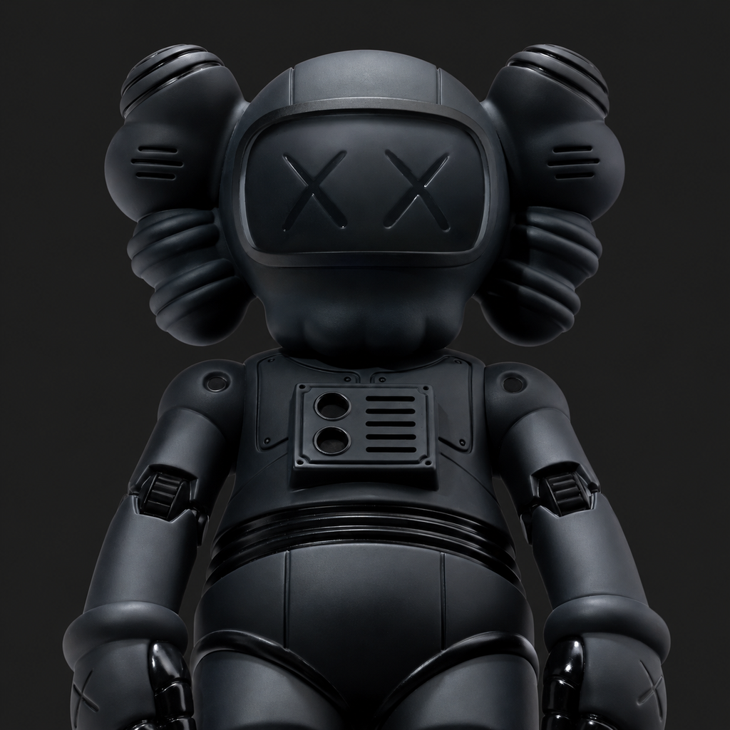 KAWS:HOLIDAY Hangzhou vinyl figure, black – view 5