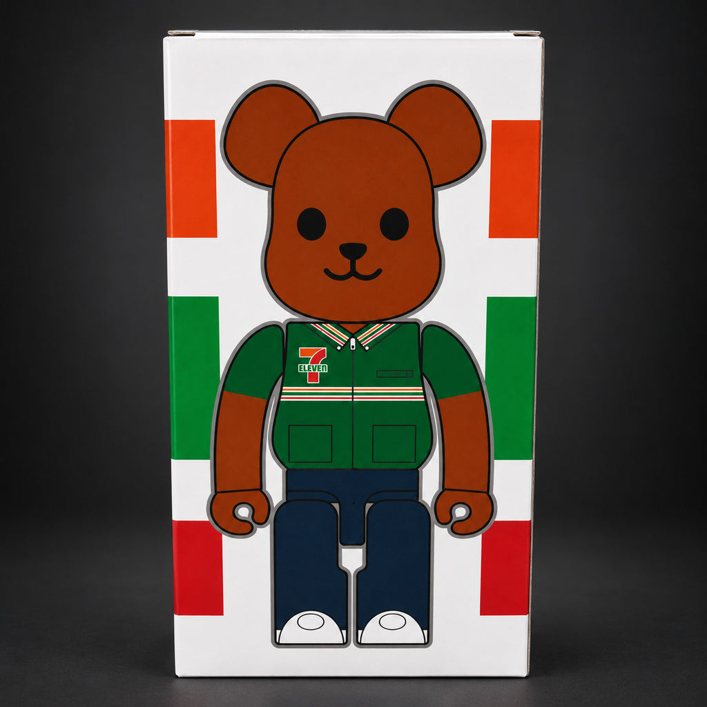 BE@RBRICK 7-Eleven 400% dal set – fronte della scatola