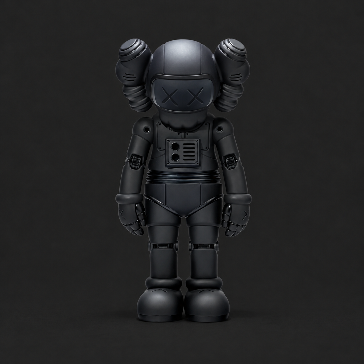 KAWS:HOLIDAY Hangzhou nero – fronte