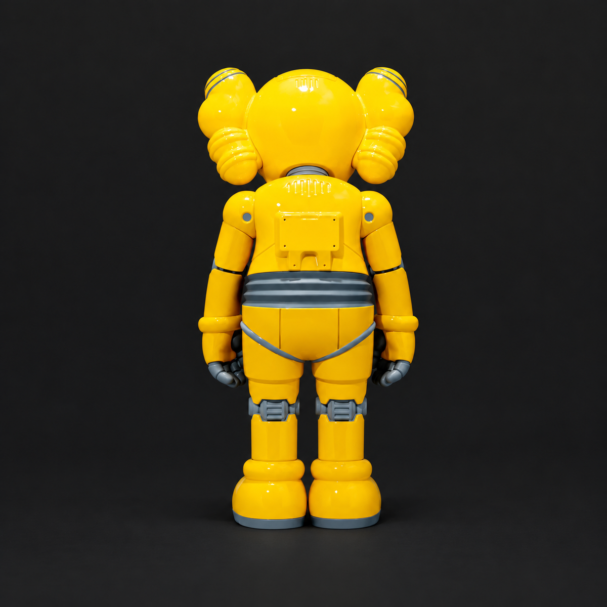 KAWS:HOLIDAY Hangzhou geel – achterkant