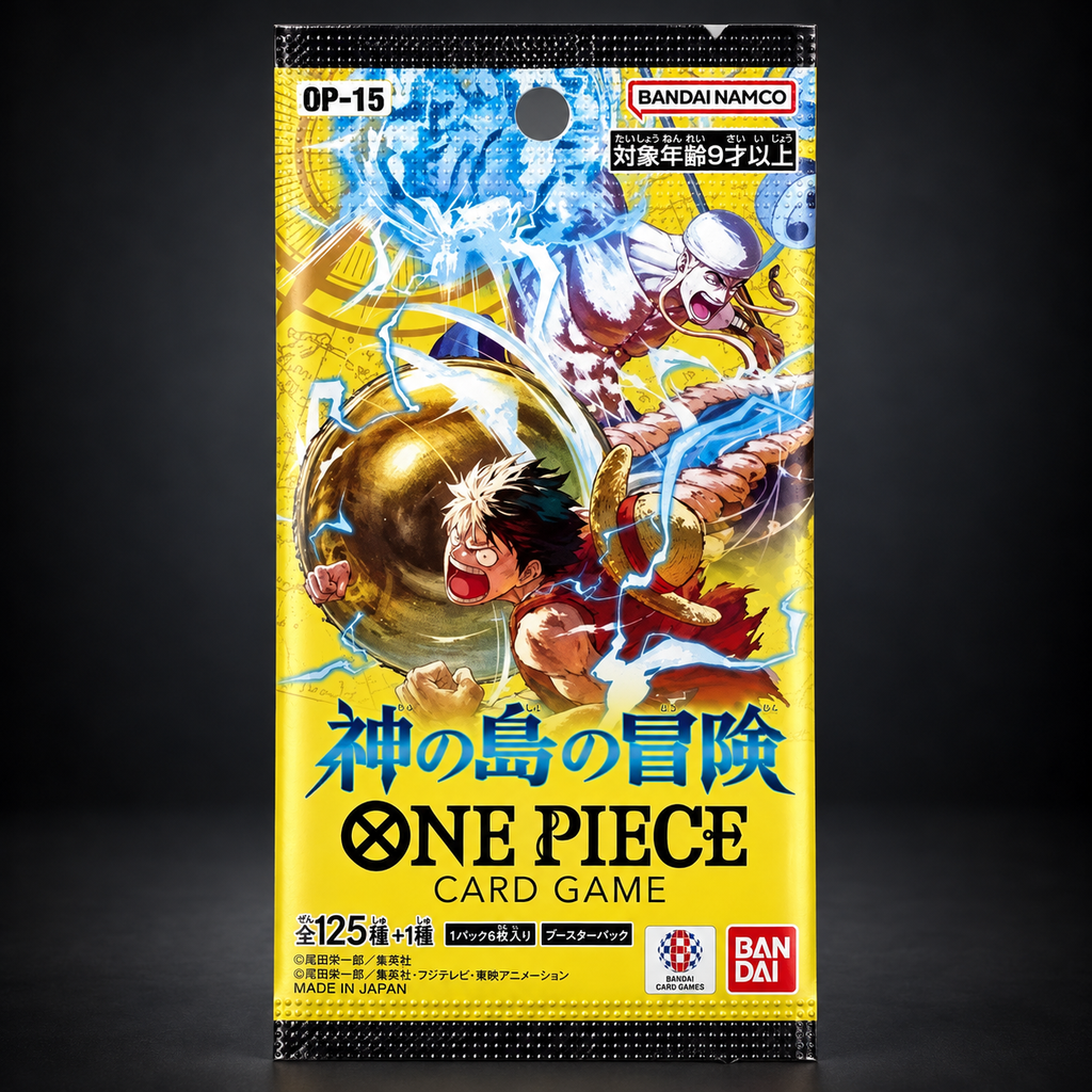 One Piece OP-15 Adventure on Kami's Island sobre japonés