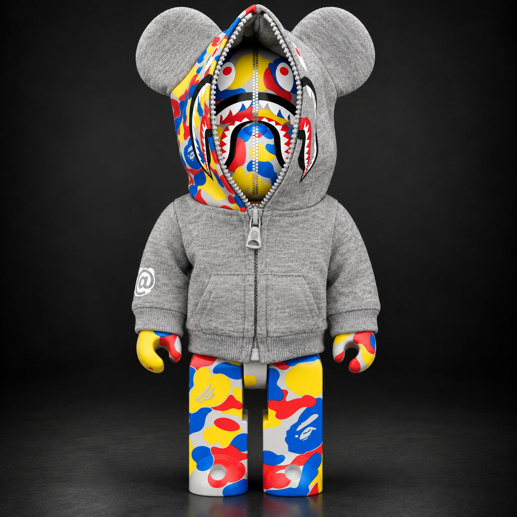BE@RBRICK BAPE Camo Shark set – photo 2