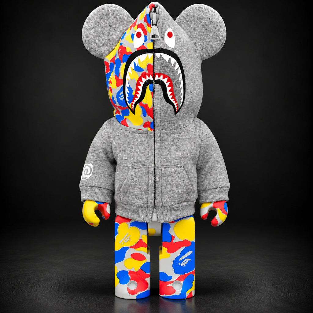 BE@RBRICK BAPE Camo Shark set – photo 8
