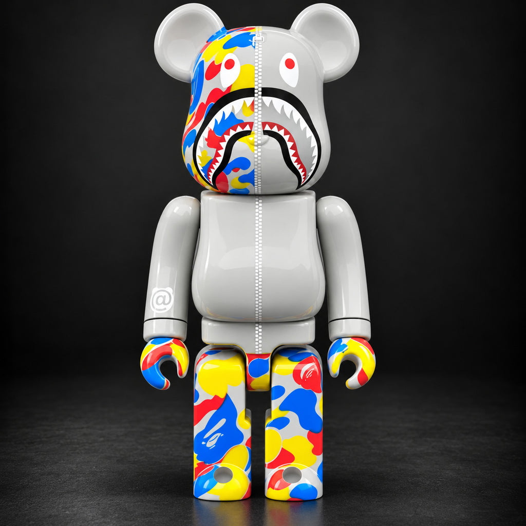 BE@RBRICK BAPE Camo Shark set – photo 4